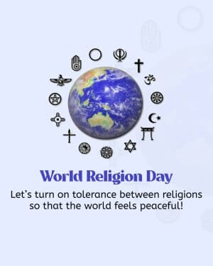 World Religion Day poster Maker