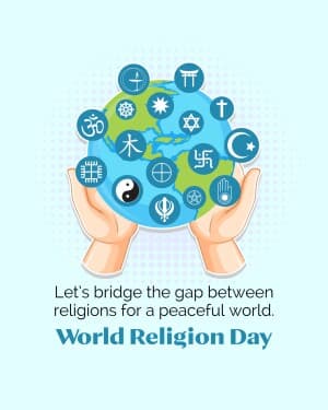 World Religion Day event advertisement