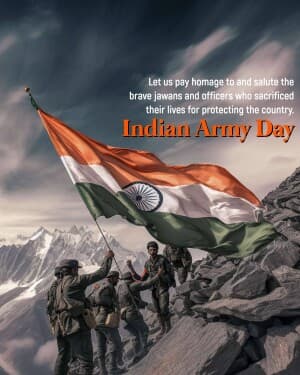 Indian Army Day Insta Story image