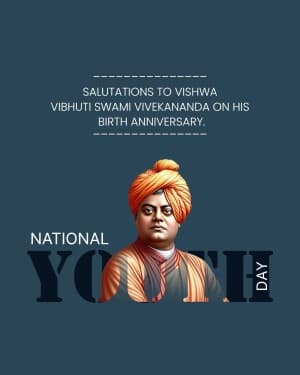 National Youth Day flyer