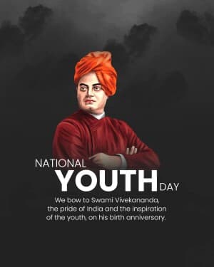 National Youth Day banner