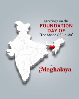 Meghalaya Foundation Day banner