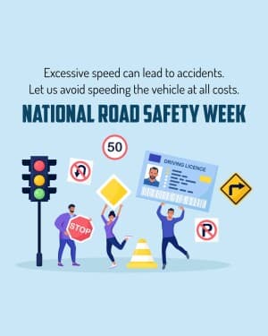 National Road Safety Week post