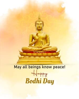 Bodhi Day graphic