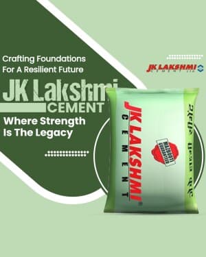 JK Lakshmi Cement poster