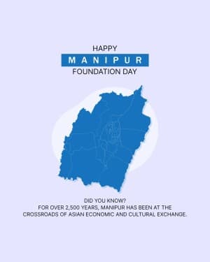 Manipur Foundation Day banner