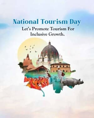 National Tourism Day illustration
