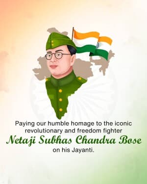 Subhash Chandra Bose Jayanti video