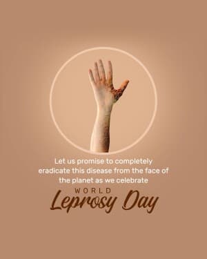 World Leprosy Day banner