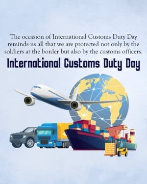 International Customs Duty Day graphic