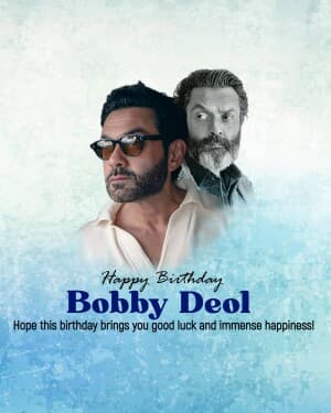 Bobby Deol Birthday video