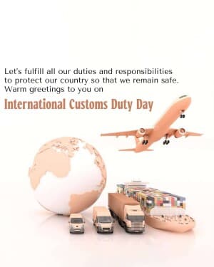 International Customs Duty Day post