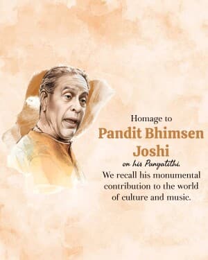 Bhimsen Joshi Punytithi video