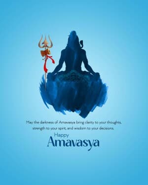 Amavasya poster