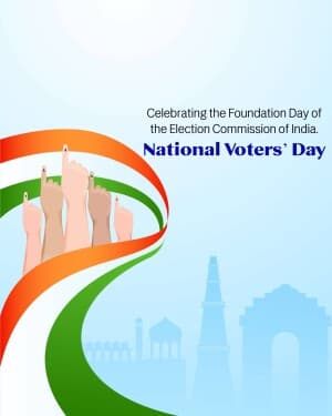 National Voters Day illustration