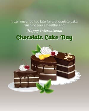 Chocolate Cake Day image