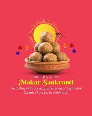 Makar Sankranti Special ad post