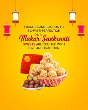 Makar Sankranti Special greeting image