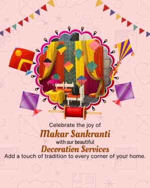 Makar Sankranti Special poster Maker