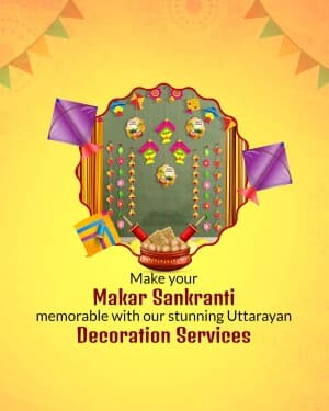 Makar Sankranti Special facebook ad banner