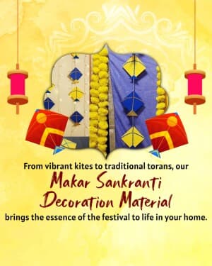 Makar Sankranti Special facebook banner