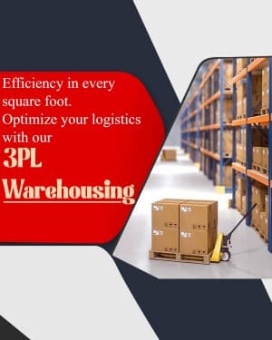 warehouse business flyer