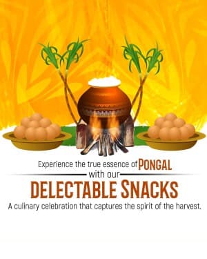 Pongal Snacks flyer