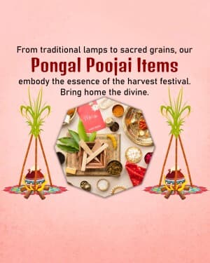 Pongal Pooja Kit flyer