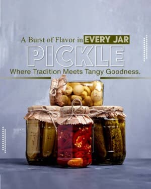 Pickle marketing poster