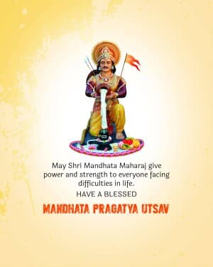 Mandhata Pragatya Utsav poster