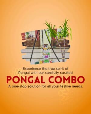 Pongal Combo flyer