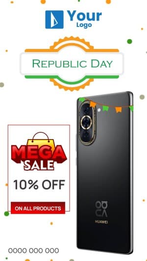 Republic Day Offers poster Maker