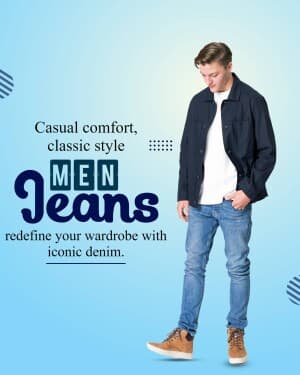 Men Jeans poster