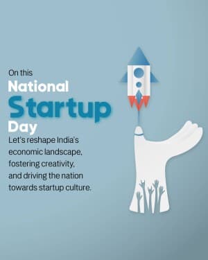 National Startup Day graphic