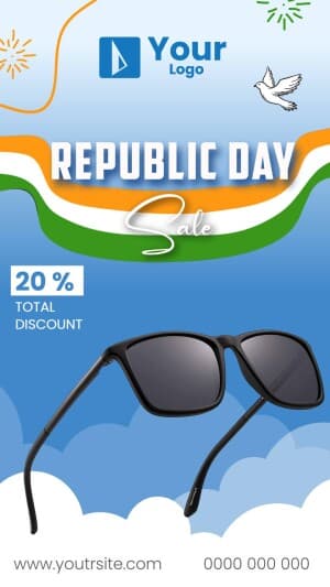 Republic Day Offers whatsapp status template