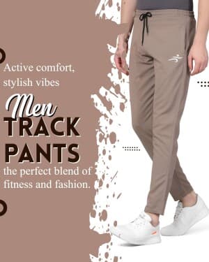 Men Track Pants & Joggers template