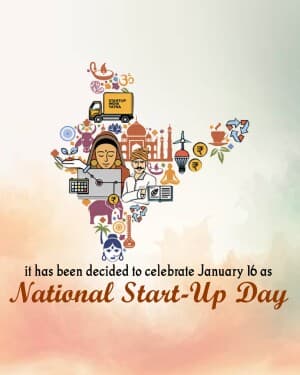 National Startup Day post