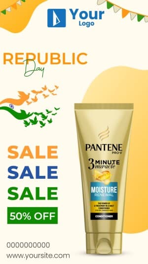 Republic Day Offers ad template