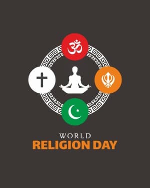 World Religion Day creative image