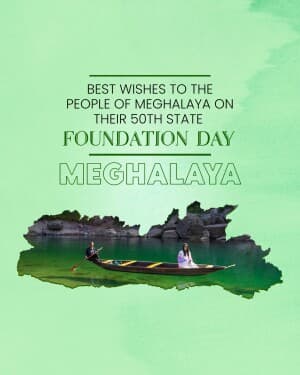 Meghalaya Foundation Day post