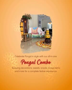 Pongal Special Instagram banner