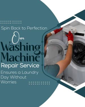 Washing Machine Repair Service template