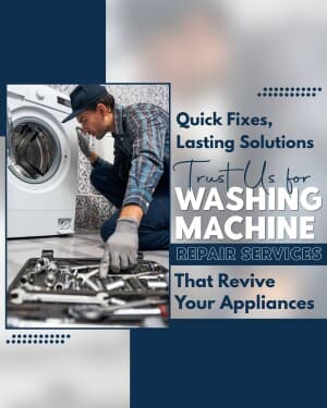 Washing Machine Repair Service poster