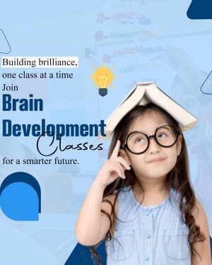 Brain Development Classes facebook ad