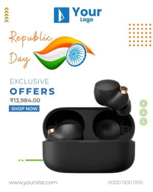 Republic Day Offers Instagram banner