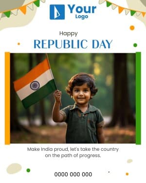 Republic Day Wishes template