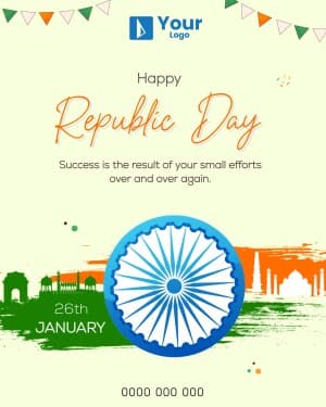 Republic Day Wishes Instagram banner