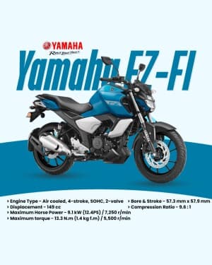 Yamaha Two Wheeler flyer