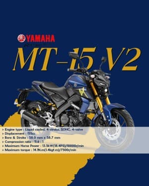 Yamaha Two Wheeler post
