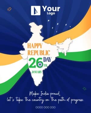 Republic Day Wishes flyer